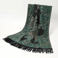 Women's Ethnic Style Paisley Jacquard Scarf/Shawl