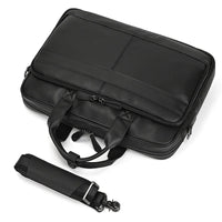 Genuine Leather Business Casual Laptop Handbag