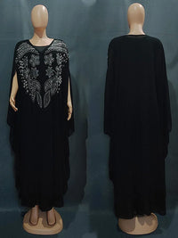 Abayas For Women Dubai Luxury 2024 Chiffon Boubou Muslim Fashion Dress Caftan Marocain Wedding Party Occasions Djellaba Femme