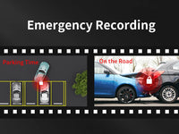 2K Voice Control WiFi APP Monitor Front Dash Cam