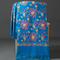 Women's Embroidery Cashmere Thick Soft Warm Scarf/Shawl