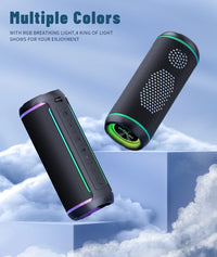 40W Bass Boost Powerful Wireless Portable Bluetooth Speaker