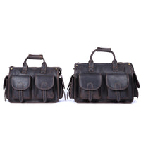 Genuine Leather Men's Briefcase Laptop Bag