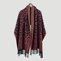 Women's Ethnic Style Paisley Jacquard Scarf/Shawl