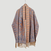 Women's Ethnic Style Paisley Jacquard Scarf/Shawl