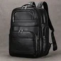 Genuine Leather Vintage High Capacity Laptop Bag