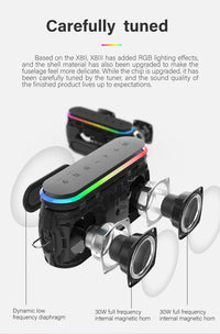 60W Dual Bass Wireless Sub-woofer Bluetooth Speaker