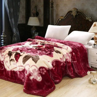 Super Soft Warm Fluffy Raschel Mink Blanket