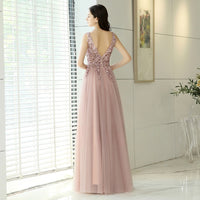 New Arrival V-neck Long Evening Dress