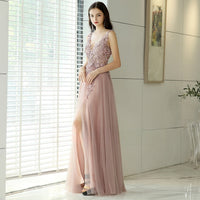 New Arrival V-neck Long Evening Dress