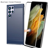 Samsung Galaxy S22, S22 Plus, S22 Ultra Carbon Fiber Phone Case