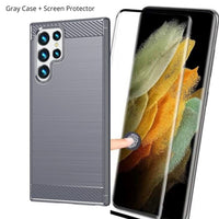 Samsung Galaxy S22, S22 Plus, S22 Ultra Carbon Fiber Phone Case