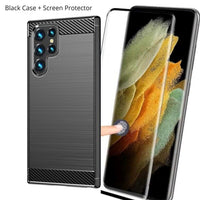 Samsung Galaxy S22, S22 Plus, S22 Ultra Carbon Fiber Phone Case