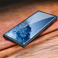 Genuine Leather Samsung Galaxy S22, S22 Plus, S22 Ultra Phone Case