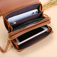 Women's Messenger Square Turn Lock Mini Handbag