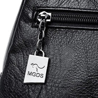 Women's Vintage Leather Backpack