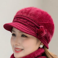 Women's Autumn Winter Warm Beanie Cap Hat