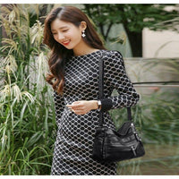 Women's High Quality Multi-Layer Soft Leather Shoulder Bag