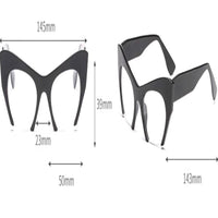 Retro Half Frame Cat Eyes Women's Glasses