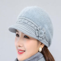 Women's Autumn Winter Warm Beanie Cap Hat