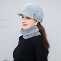 Women's Autumn Winter Warm Beanie Cap Hat