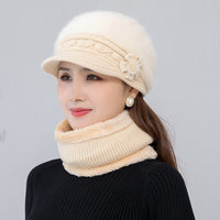 Women's Autumn Winter Warm Beanie Cap Hat