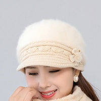 Women's Autumn Winter Warm Beanie Cap Hat