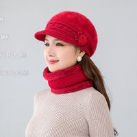 Women's Autumn Winter Warm Beanie Cap Hat