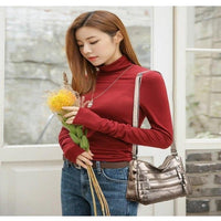 Women's High Quality Multi-Layer Soft Leather Shoulder Bag