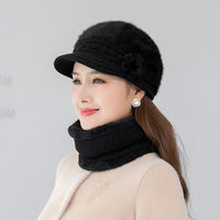 Women's Autumn Winter Warm Beanie Cap Hat