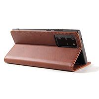 Samsung Galaxy Note20, Note20 Ultra Luxury Wallet Card Holder Leather Phone Cover