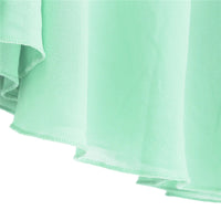 One Shoulder Princess Chiffon Dress