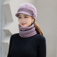Women's Autumn Winter Warm Beanie Cap Hat