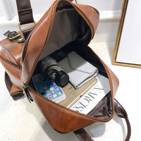 Women's Anti Theft PU Leather Backpack