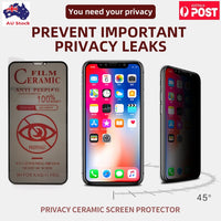 iPhone 12 Pro Max, 13, 13 Pro, 13 Pro Max Anti-shock Nano Ceramic Film Matte Privacy Screen Protector