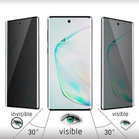 Samsung Galaxy Note20, Note20 Ultra 9H Anti Spy Tempered Glass Privacy Curved Screen Protector