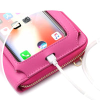 Women's Messenger Square Turn Lock Mini Handbag