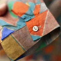 Women's Summer Ethnic Vintage Style Print Casual Fashion Shirt