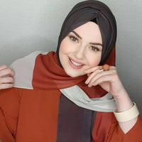 Women's Luxury Chiffon Head Wrap Hijab/Scarf