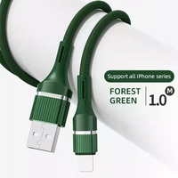 High Quality Data Transfer Fast Charging 1M Braided USB Cable For iPhone