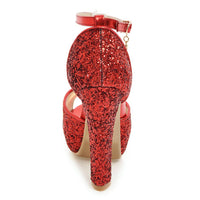 Women's New Thick Heel Platform Wedding Party Shoes