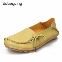 Women's Genuine Leather Flat Shoes
