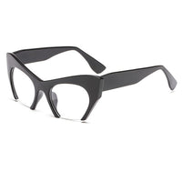 Retro Half Frame Cat Eyes Women's Glasses