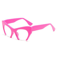 Retro Half Frame Cat Eyes Women's Glasses