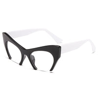 Retro Half Frame Cat Eyes Women's Glasses