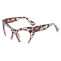 Retro Half Frame Cat Eyes Women's Glasses