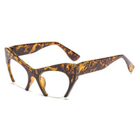 Retro Half Frame Cat Eyes Women's Glasses