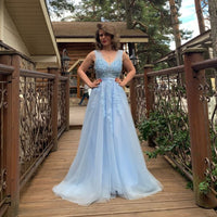 Women's Elegant Long Bridesmaid Wedding Party Dress