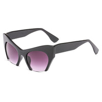 Retro Half Frame Cat Eyes Women's Glasses