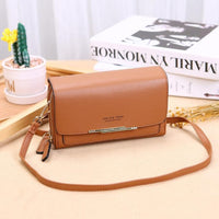 Women's Messenger Square Turn Lock Mini Handbag